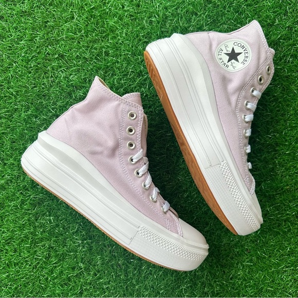 Converse Chuck Taylor All Star Move Hi Pale Amethyst - Picture 6 of 8